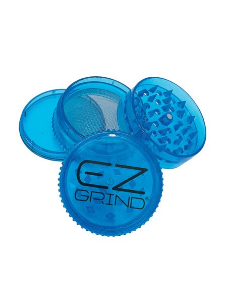 EZ-AC-3 Grind 56mm Clear Acrylic 4 piece Herb Grinder