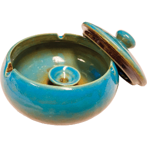 Ceramic Ashtray or incense burner ASH-15