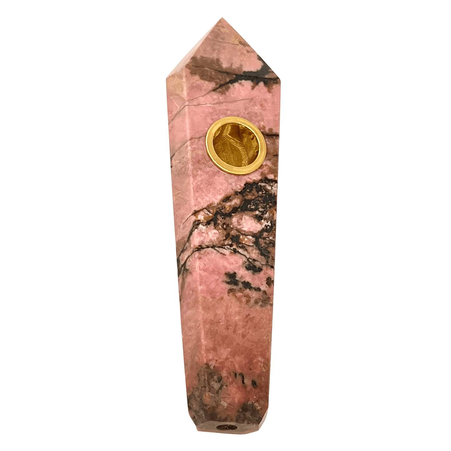 Rhodonite Crystal Pipe CP-18