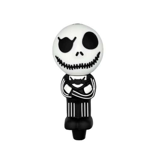 Silicone Hand Pipe - Jack Skellington - SIL-35