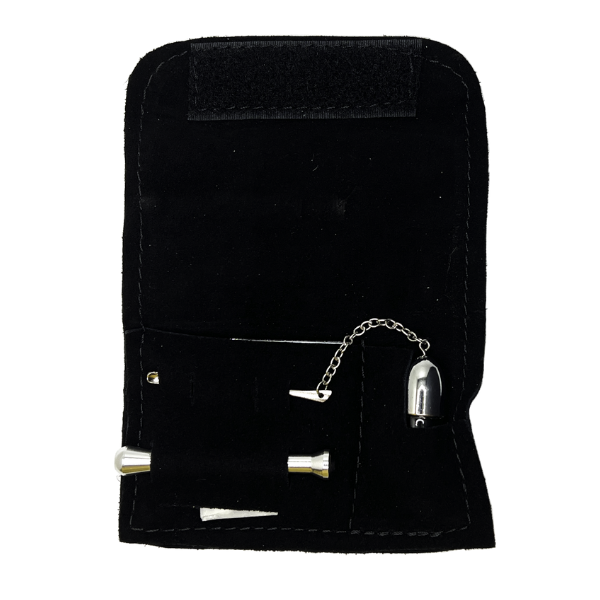 Snuff kit with leather pouch S-KIT-1