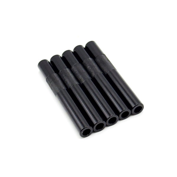 Black 2 inch aluminum bats (5 count) BAT-18CS