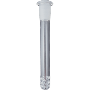 Downstem Glass on Glass flush fit with Pearls 18mm-14mm bowl GS-6