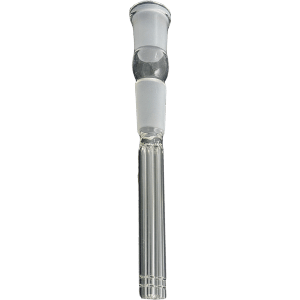 Standard Double Joint Downstem, glass on glass, 6 arm 18mm-18mm GS-9