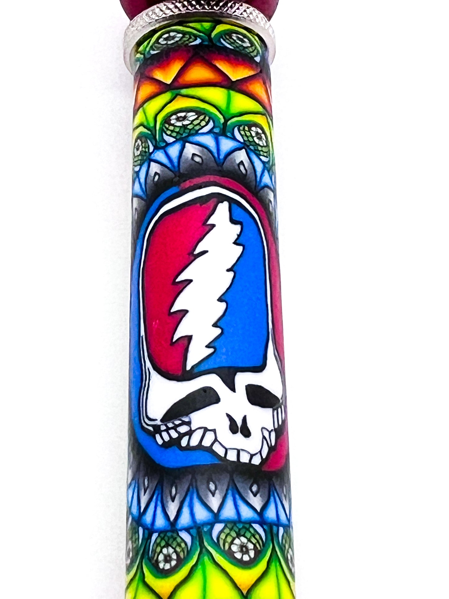 Milli Fury Fimo Barrel Metal Pipe - F-11 Large - AMERICAN MADE - Brass, Anodized or Nickel Plated