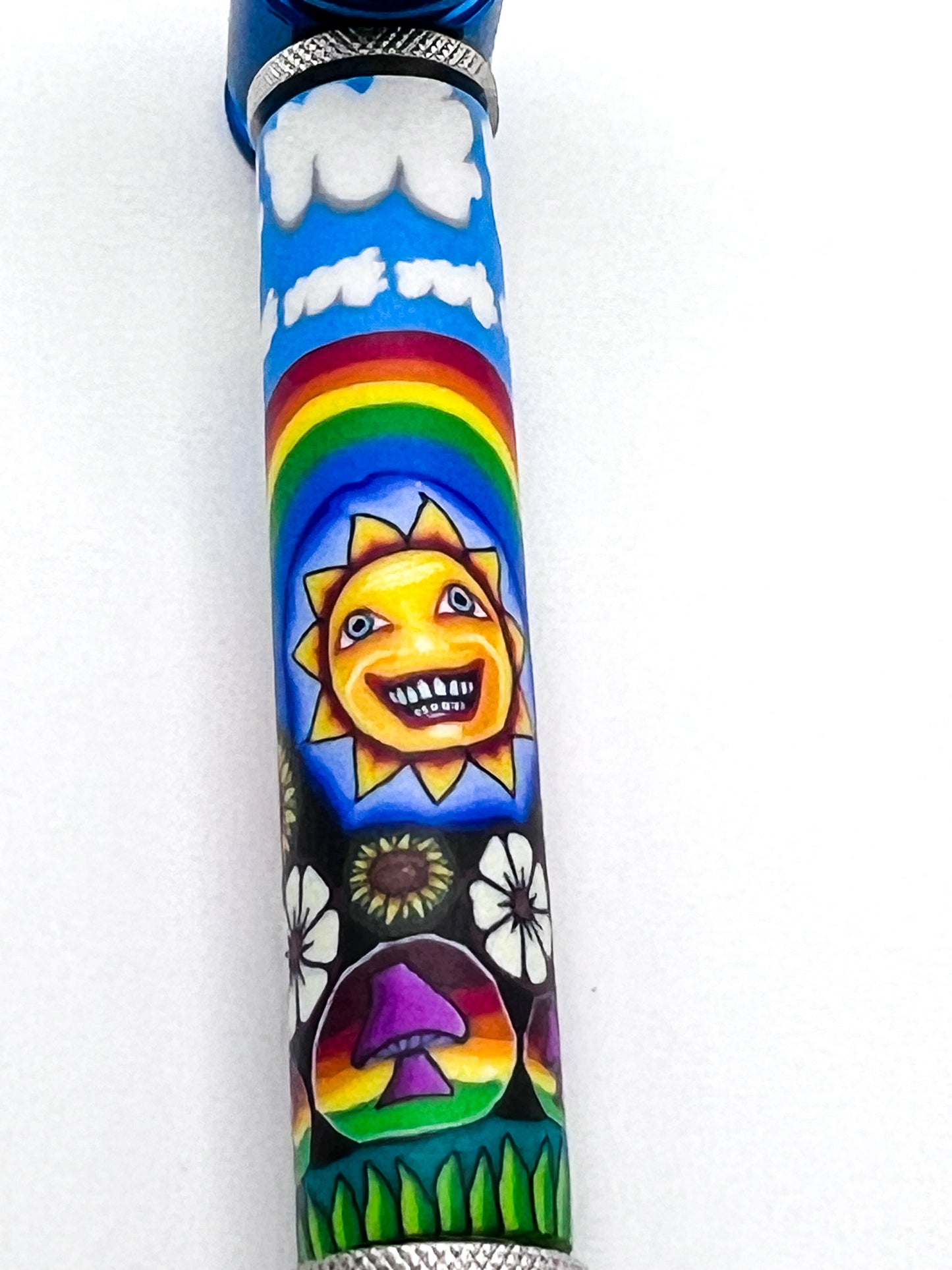 Milli Fury Fimo Metal Pipe - F-7 Extra Large - AMERICAN MADE - Brass, Anodized or Nickel Plated