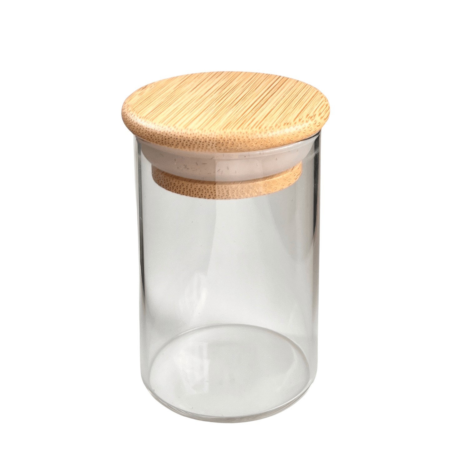 Glass Jar Bamboo lid 50ml JAR-1