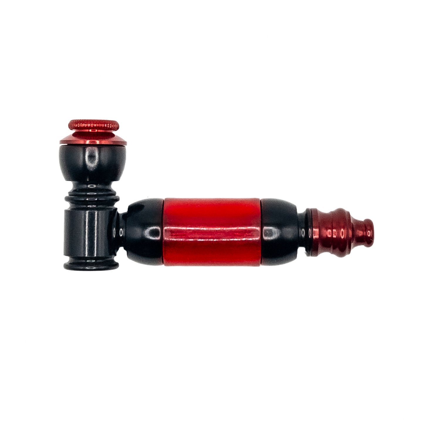 Metal Pipe with chamber - AMERICAN MADE - Brass, Anodized or Nickel Plated M-29