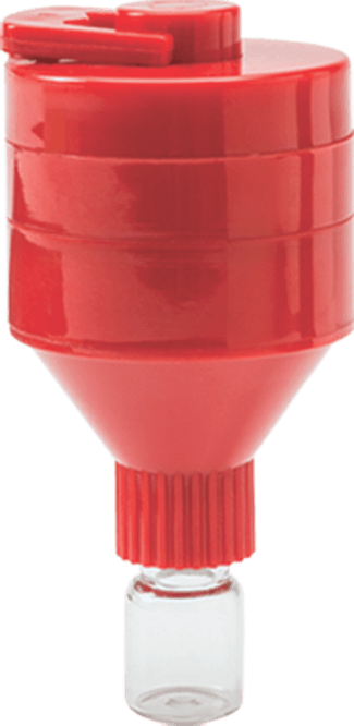 Plastic Pill Mill with glass Vial PMILL-2