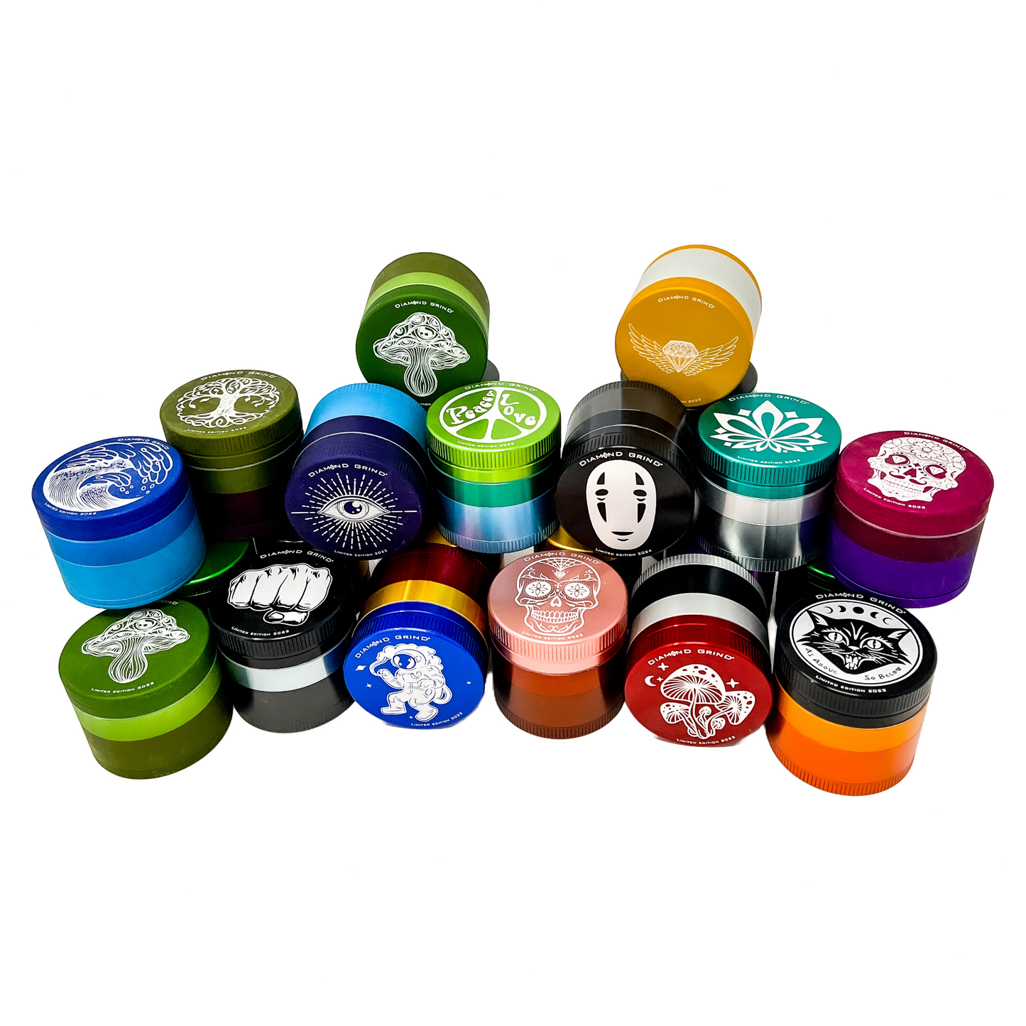 Diamond Grind Limited Edition Herb Grinder 56mm - 5th batch, numbered