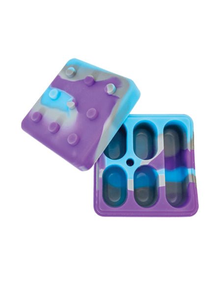 Lego Silicone Dab Square with separators SJ-21