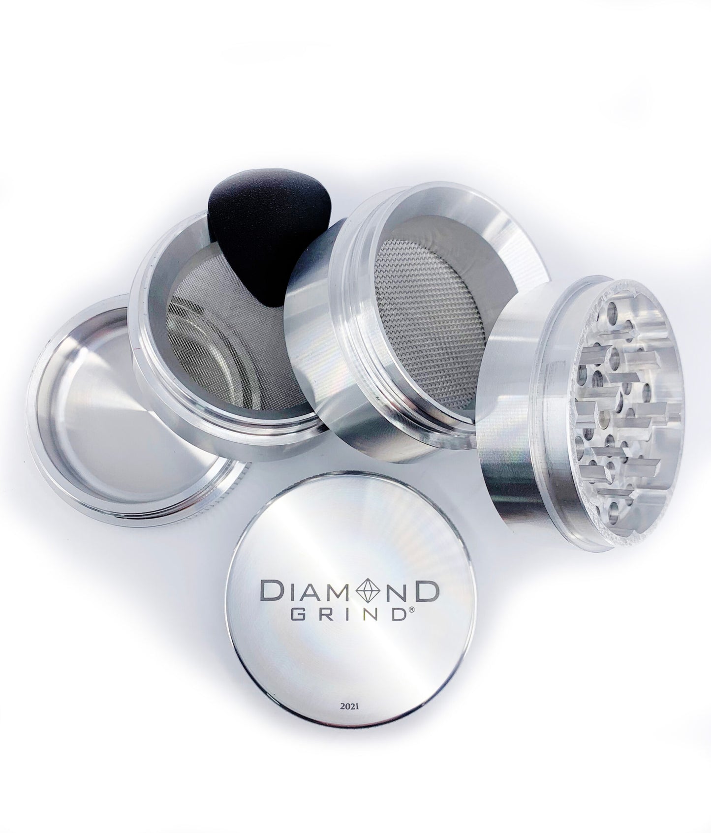 Diamond Grind Herb Grinder 5 Piece