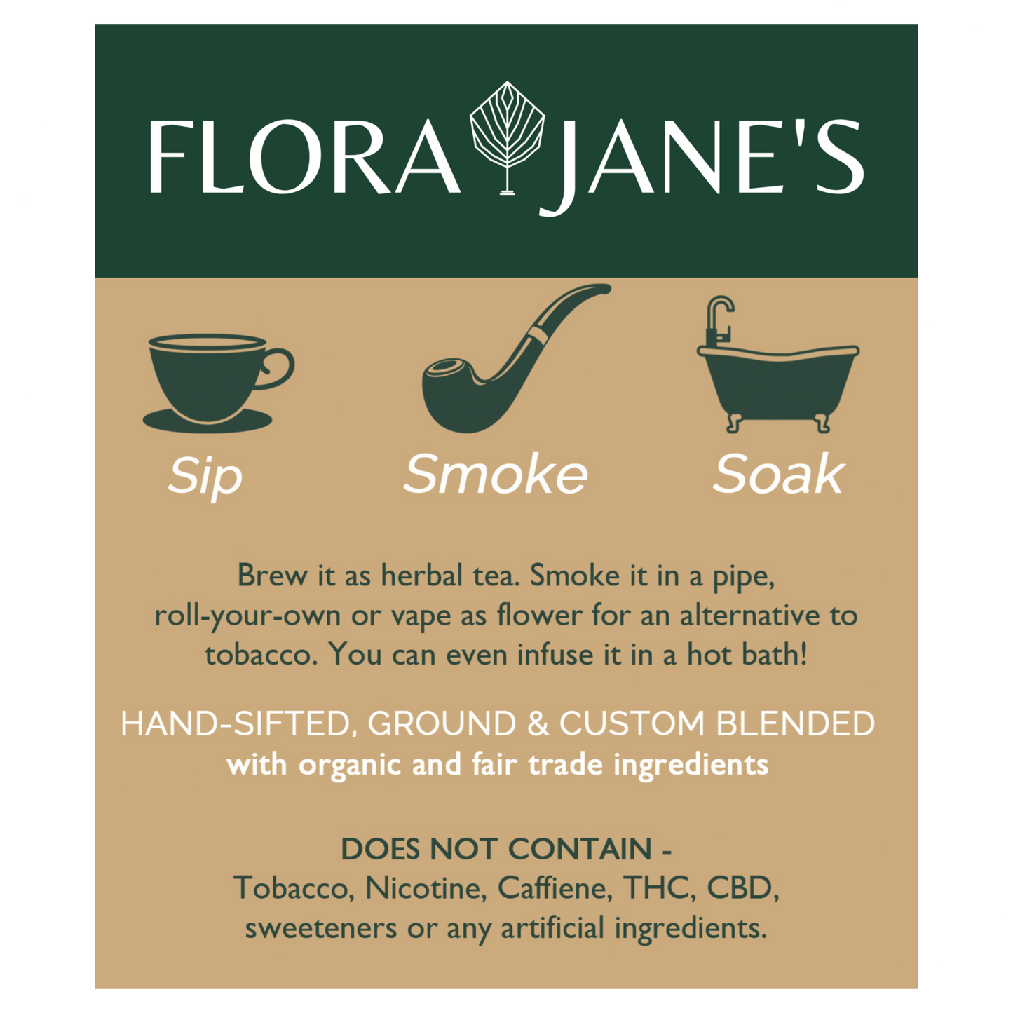 Flora Jane's Smoke & Brew - 4 Flavors