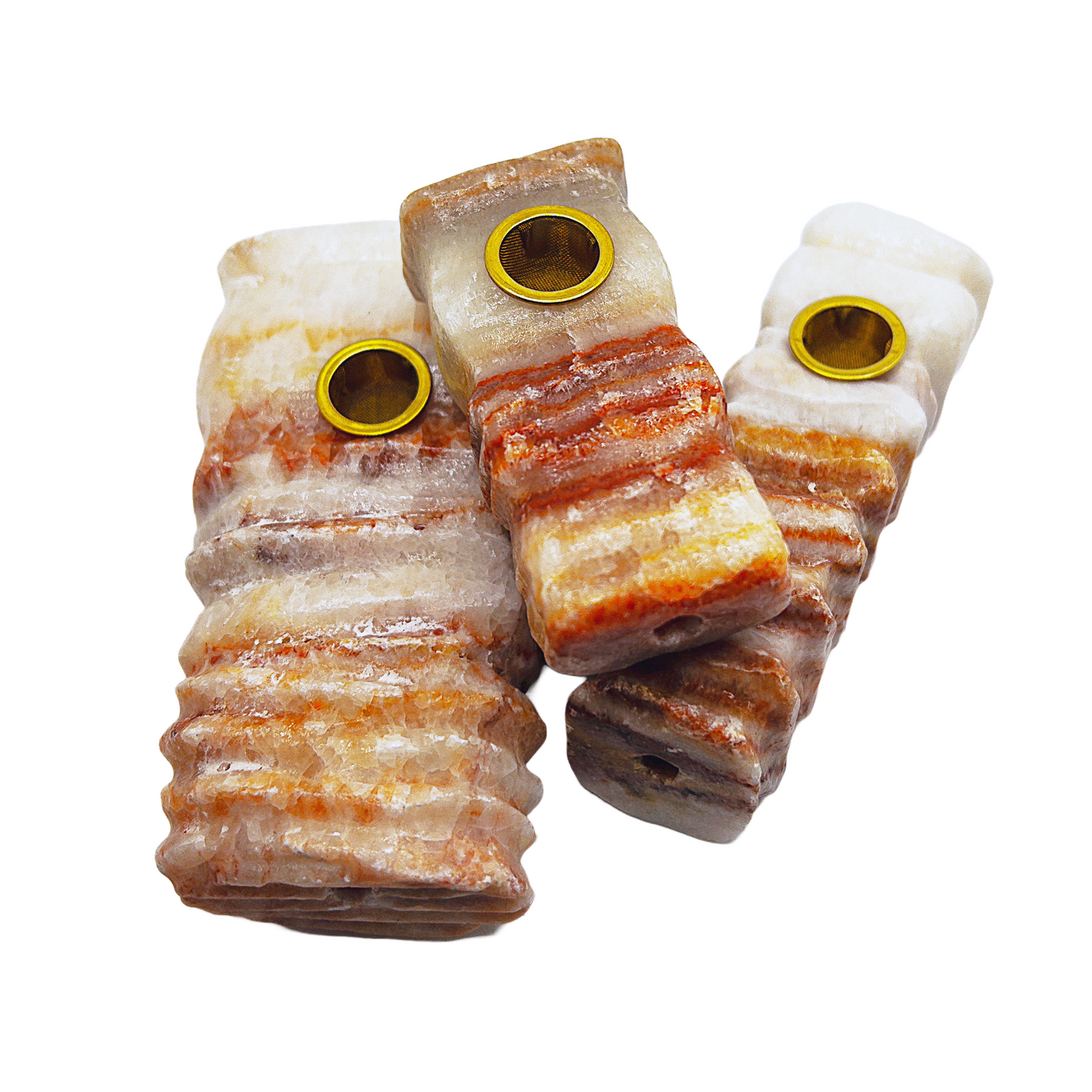 Red Banded Jasper - Crystal pipe