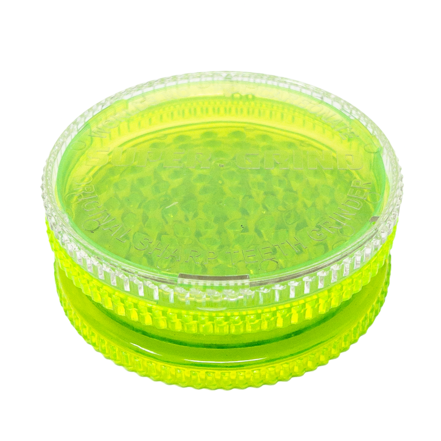 Polycarbonate Grinder with storage HUGE (90mm) HG-163
