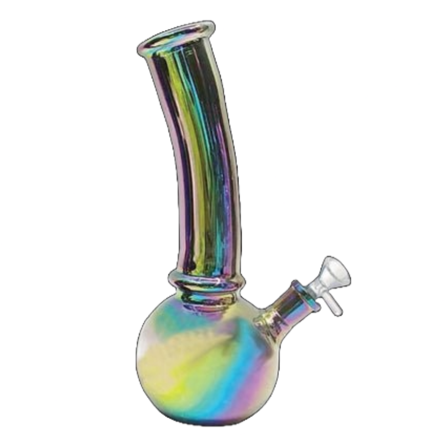 Water Pipe Round Electroplated - 8 inches WP-211