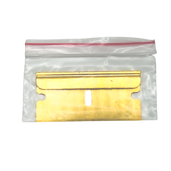 Gold razor blade GB