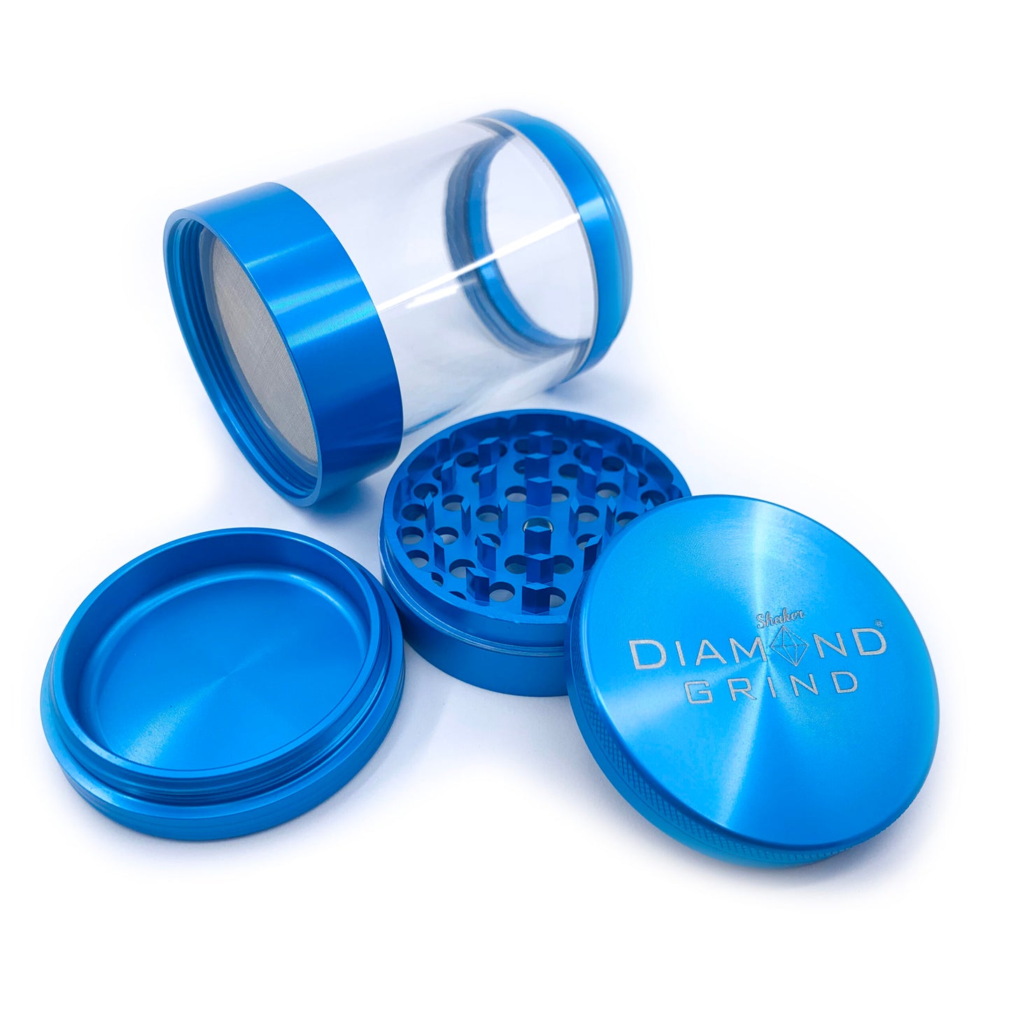 Diamond Grind Shaker, Herb Grinder & Storage