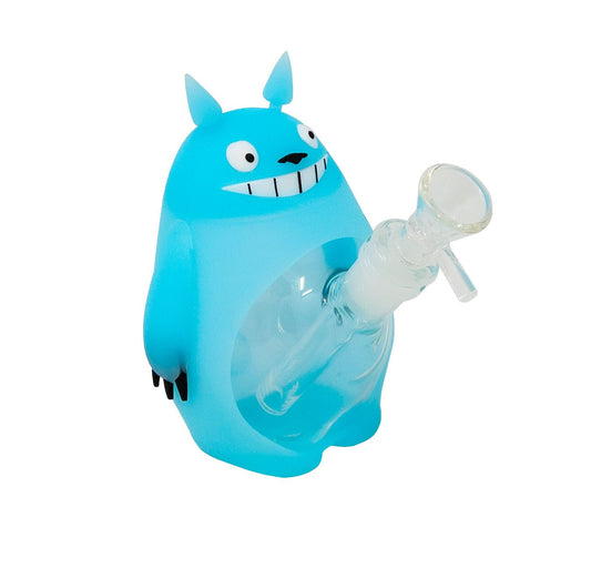 Totoro Silicone and Glass Water Pipe