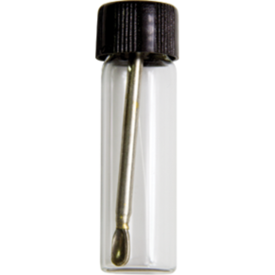 Snuff Vial with Metal Scooper