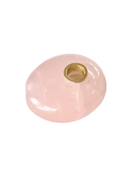 Palm Stone Pipe Rose Quartz *BOGO*