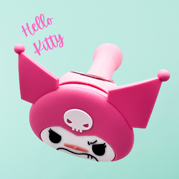 Kuromi Hello Kitty Large silicone handpipe SIL-28
