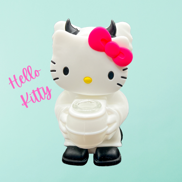Hello Kitty Devil Silicone Waterpipe WP-SIL-HK