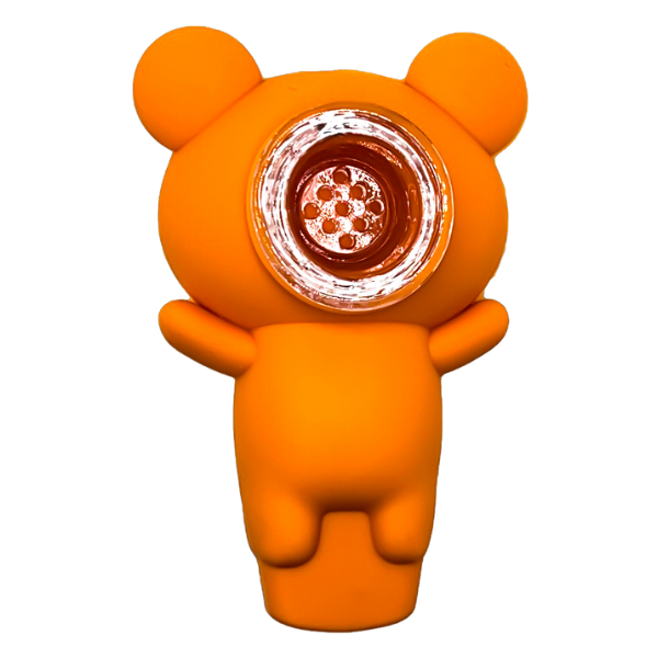 Small bear silicone handpipe SIL-29