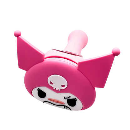 Kuromi Hello Kitty Large silicone handpipe SIL-28