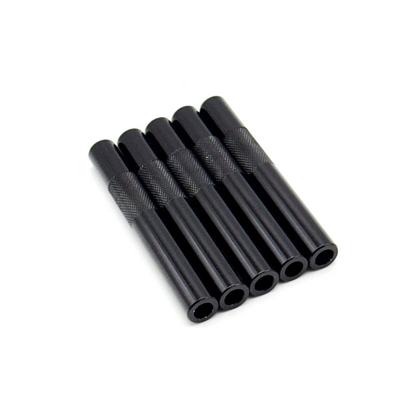 Black 2 inch aluminum bats (5 count) BAT-18CS