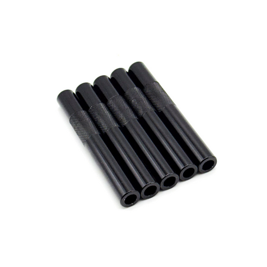 Black 2 inch aluminum bats (5 count) BAT-18CS