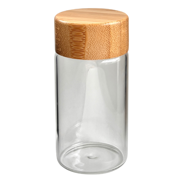 Glass Jar Screw Top Lid 180ml JAR-2