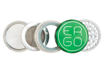 ERGO Herb Grinders Removable Screen