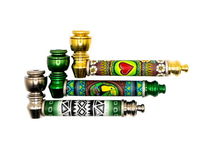 Milli Fury Fimo Metal Pipe - F-7 Extra Large - AMERICAN MADE - Brass, Anodized or Nickel Plated