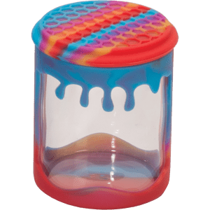 Silicone and Glass Jar