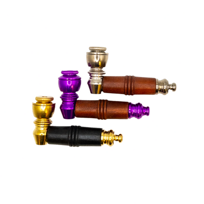 Metal Pipe - AMERICAN MADE - Brass, Anodized or Nickel Plated M-12