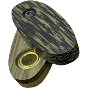 Monkey Pipe - Wood Teardrop