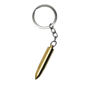 Snuff bullet with spoon and key ring SP-3