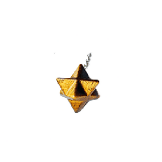 Merkaba Star Crystal Pendulum Chain