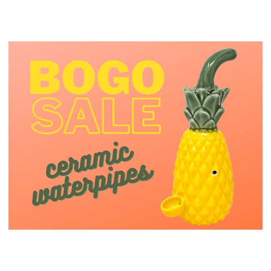 Ceramic Pineapple Pipe *BOGO*