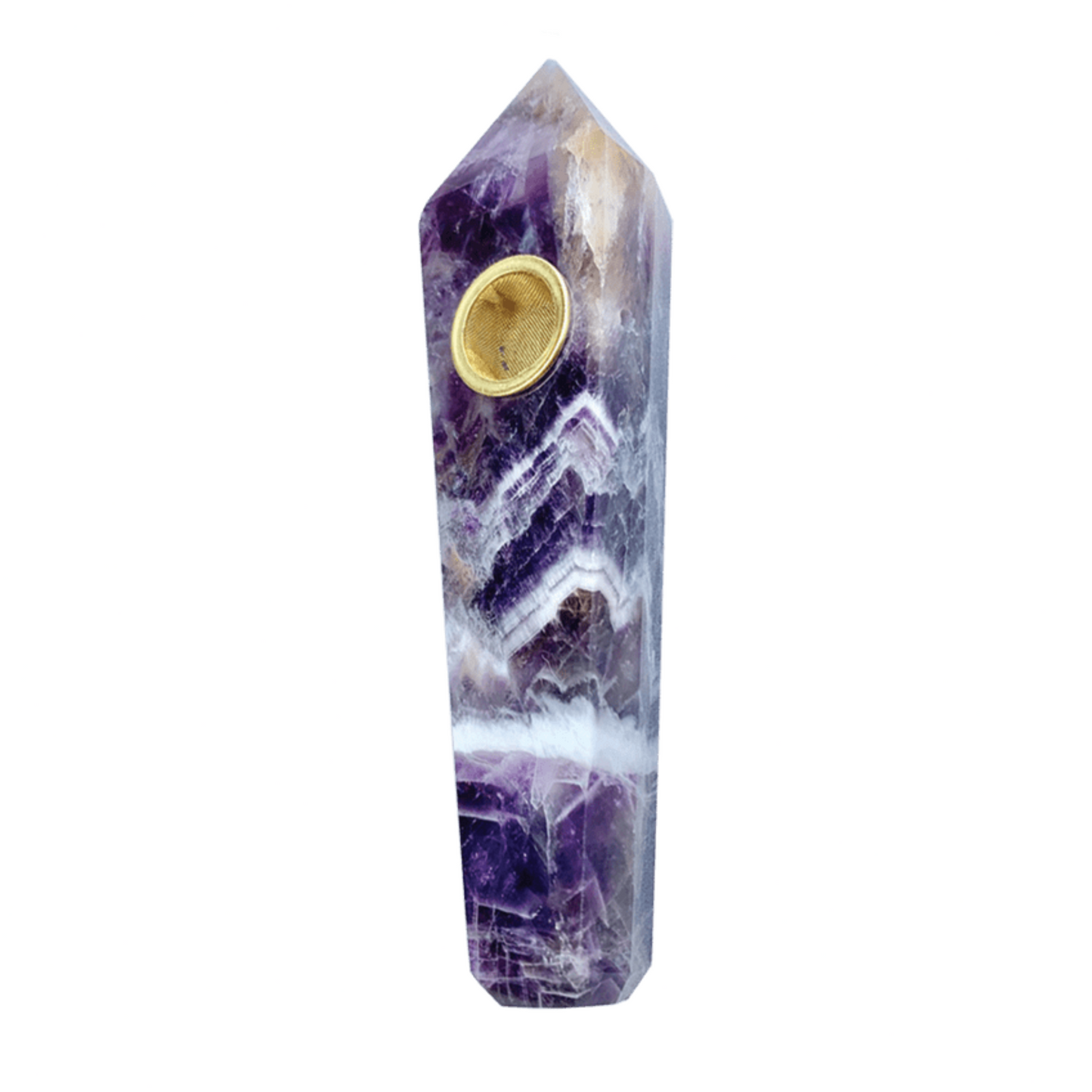 Amethyst Crystal Pipe