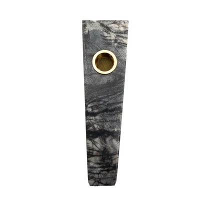 Spiderweb Jasper (Black Webstone) Crystal Pipe CP-21